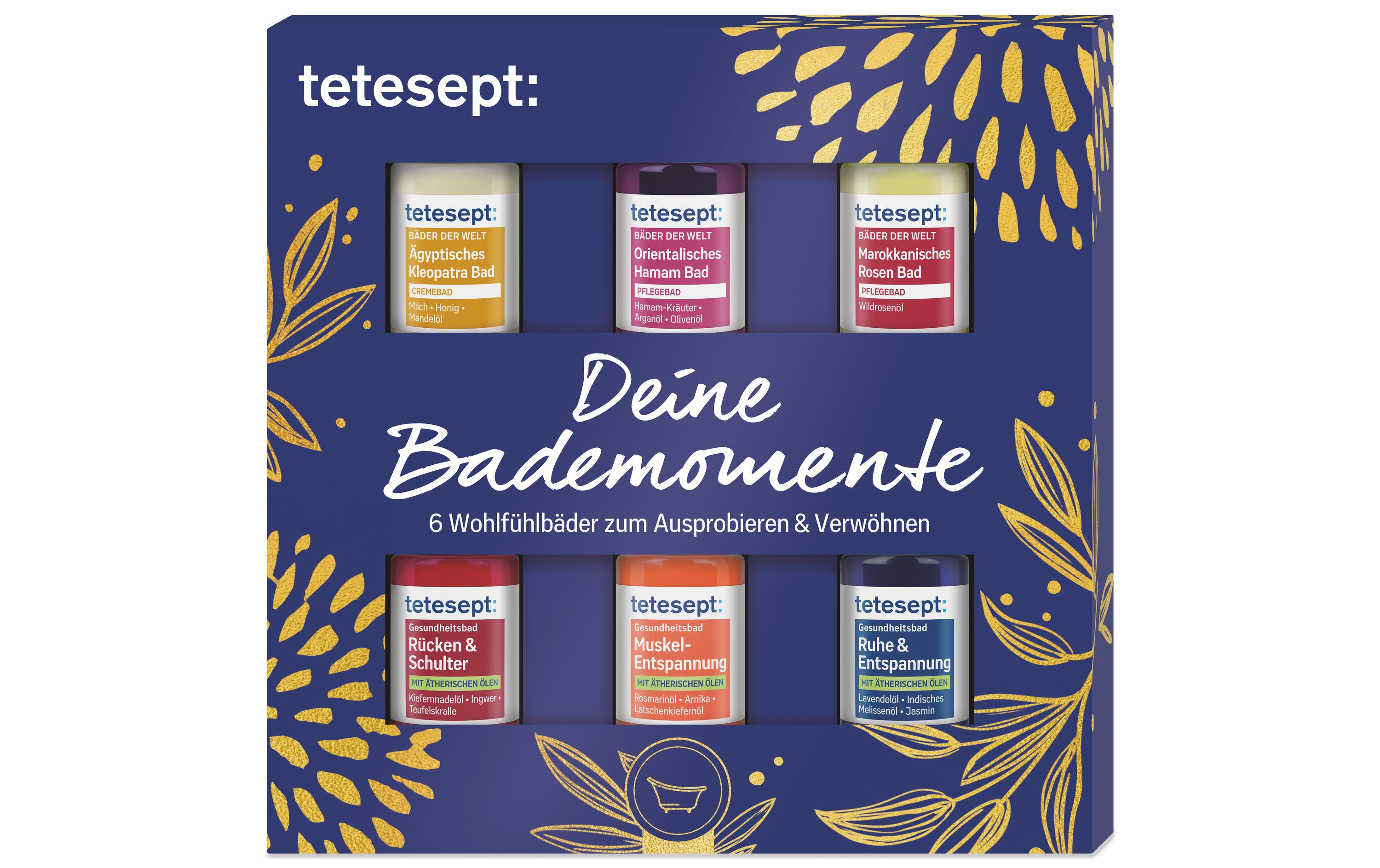 Geschenkset Bademomente 6 x 20 mlBadezusatz