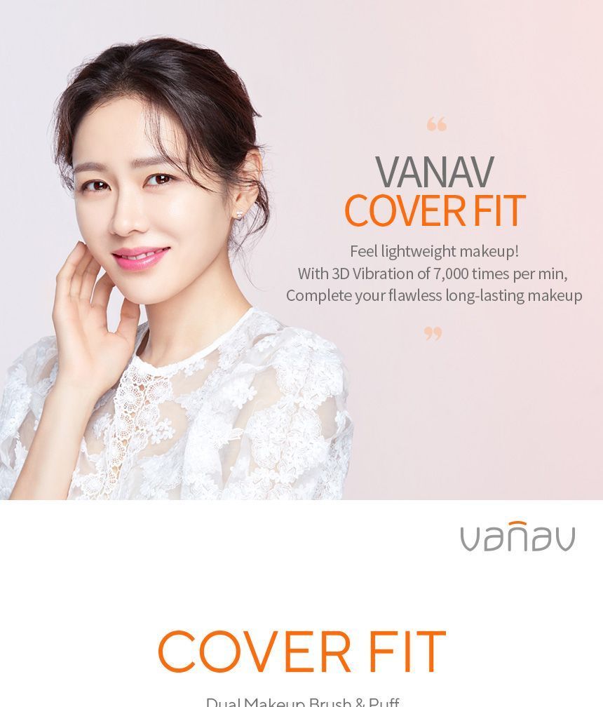 vanav - Cover Fit Vibrerende Borstel Voor Perfecte Make-up