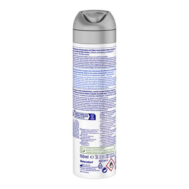 Hansaplast Silver Active Fuß Spray, 150 ml