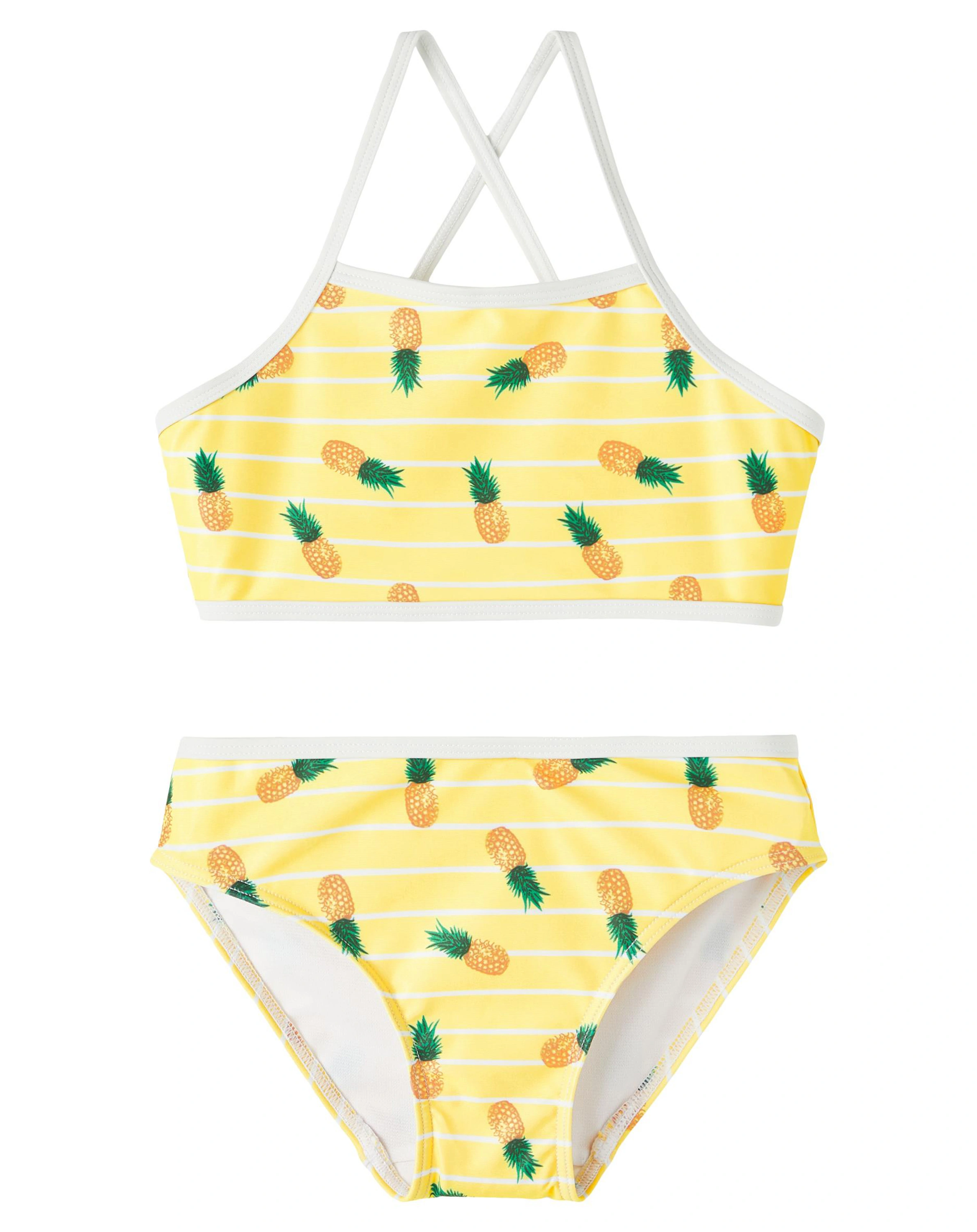 Bikini NKFZIZA - PINEAPPLE in empire yellow