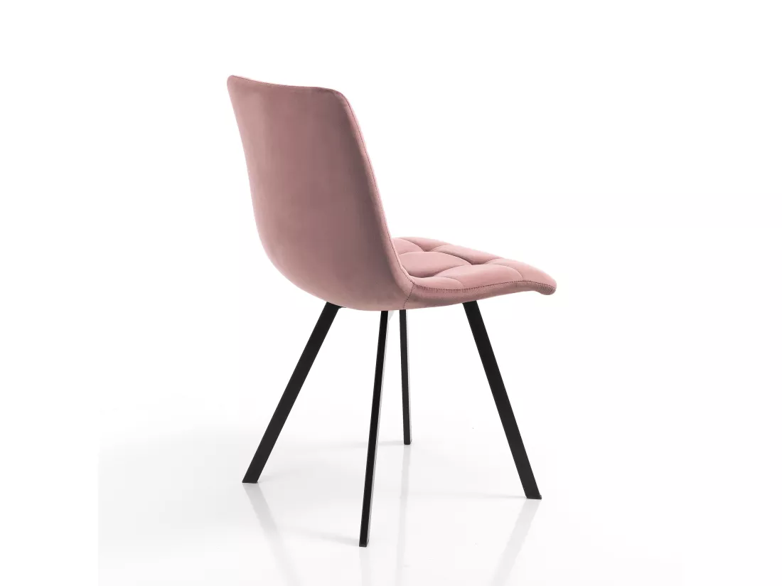 Lot de 4 chaises AMELIE PINK