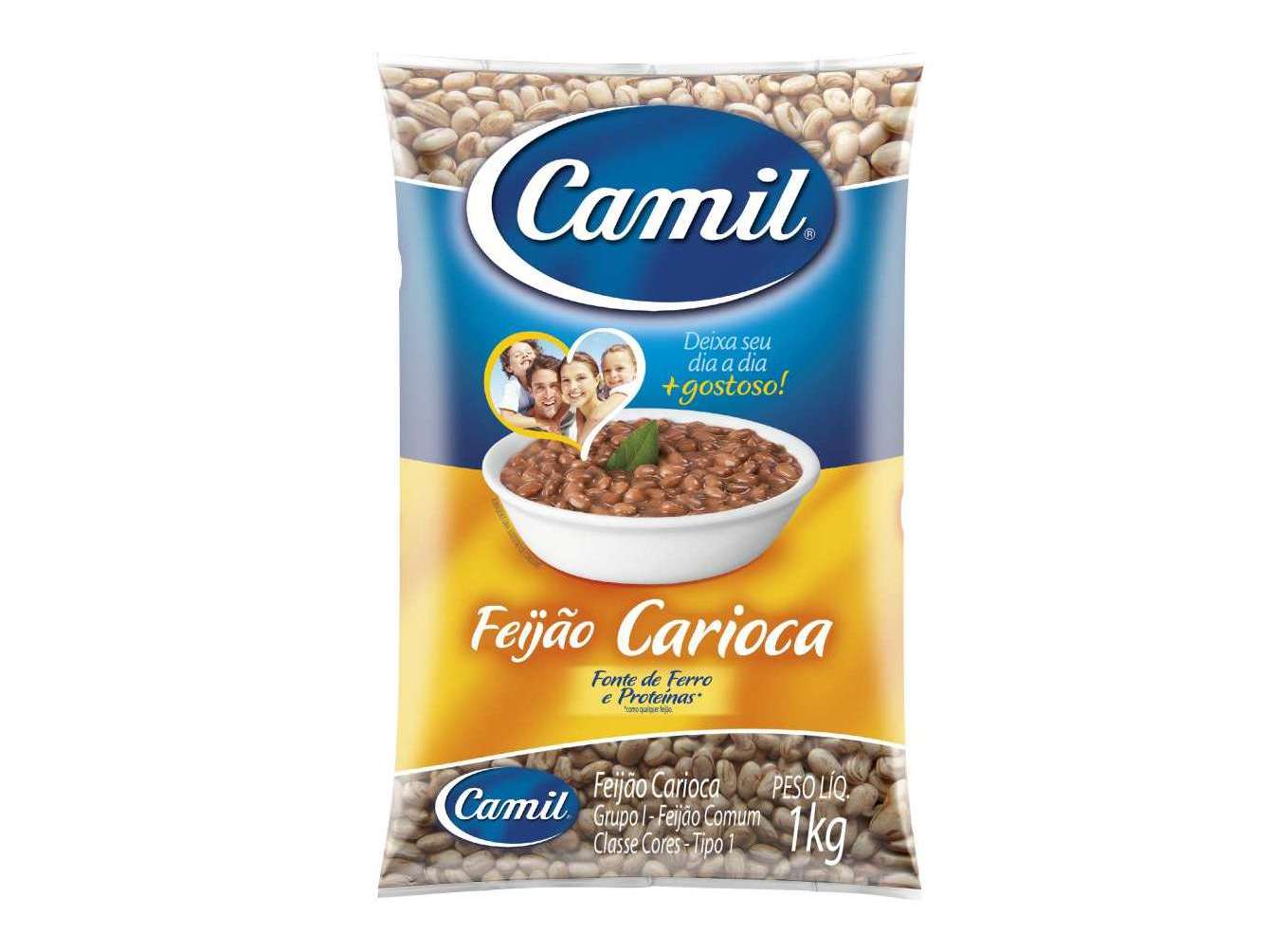 FEIJÃO CAMIL CARIOCA 1KG