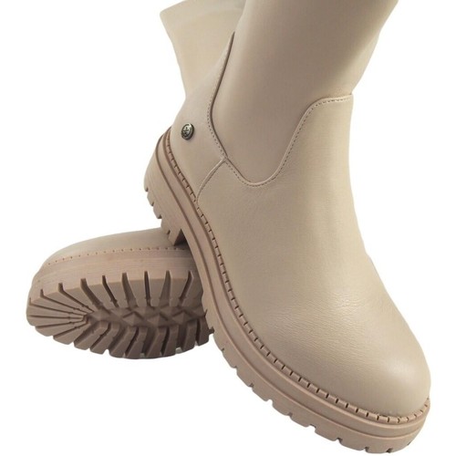 Xti - Bota señora140051 beig Blanco