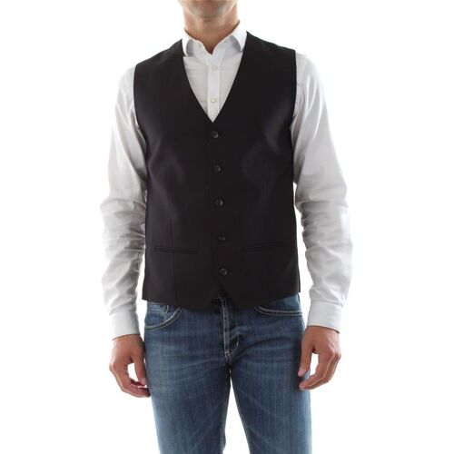 Jack & Jones - 12141110 SOLARIS WAISTCOAT-BLACK Negro