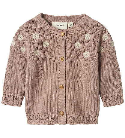Lil' Atelier Cardigan - Strick - NbfBrianna - Etherea