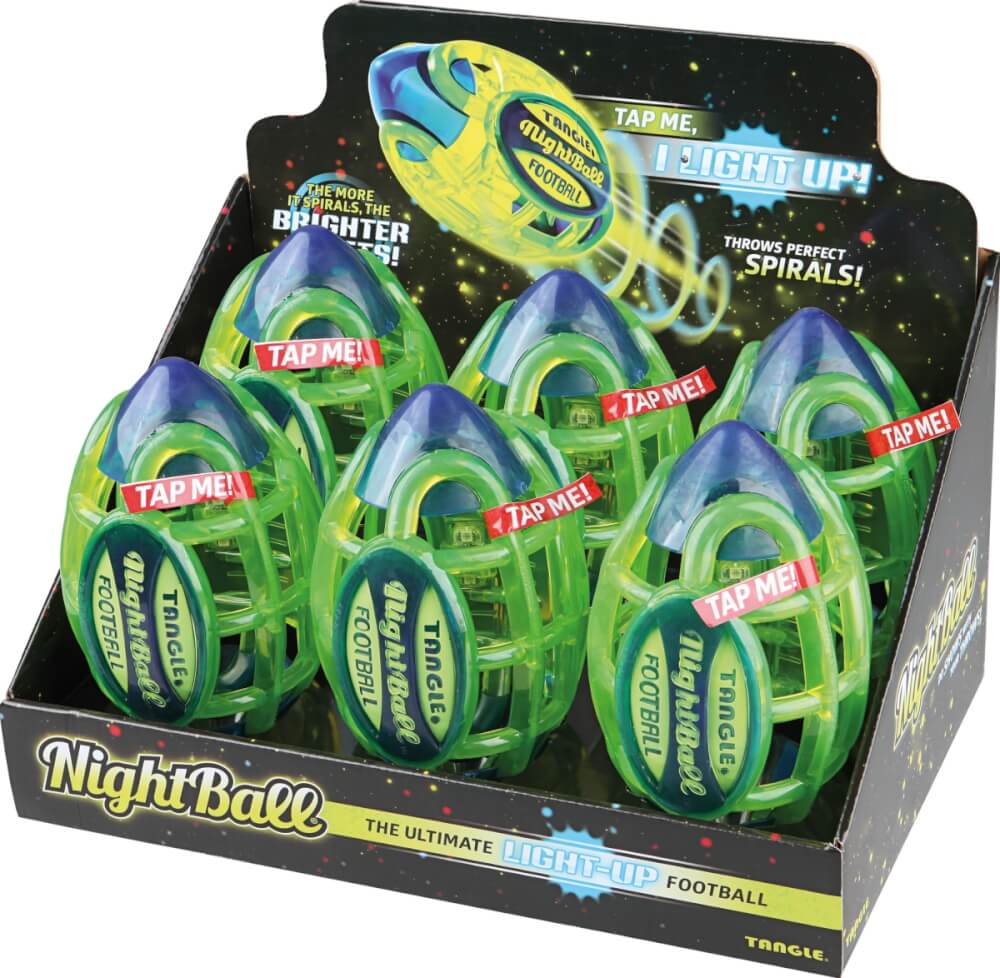Tangle Nightball Football Groß