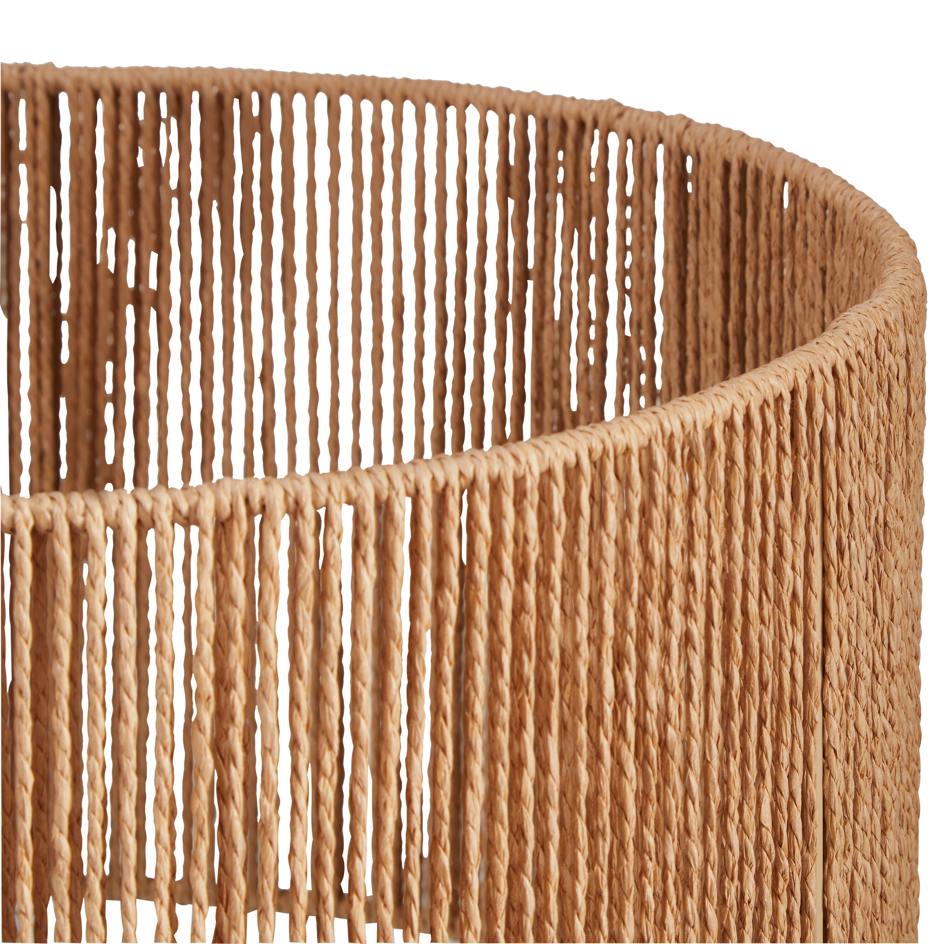 MIX&MATCH BLING 25 Lampenschirm - Beige / H: 23.0 cm x D: 40.0 cm