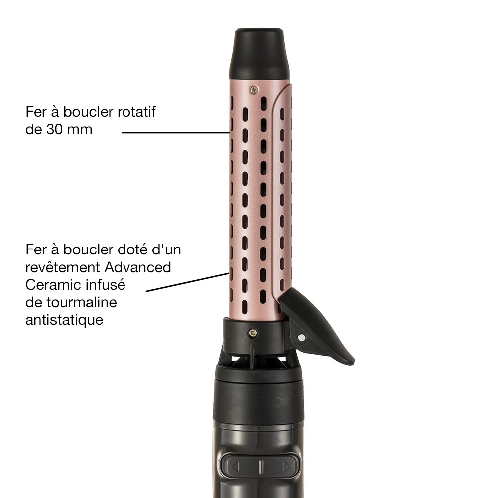 Brosse soufflante rotative Curl & Straight Confidence