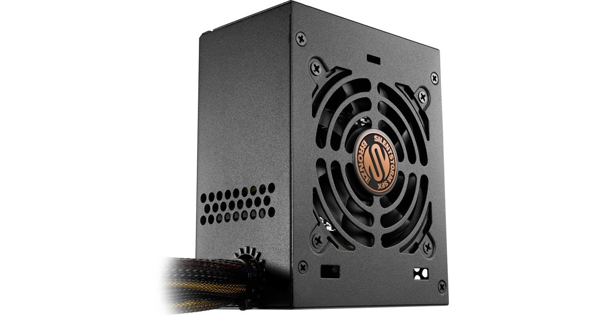 SharkoonSilentStorm SFX 450 Bronze 450 watt voeding   (Zwart, 1x PCIe)