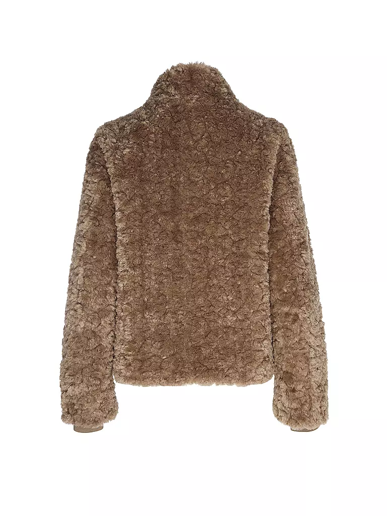 RINO&PELLE Jacke in Felloptik KION camel
