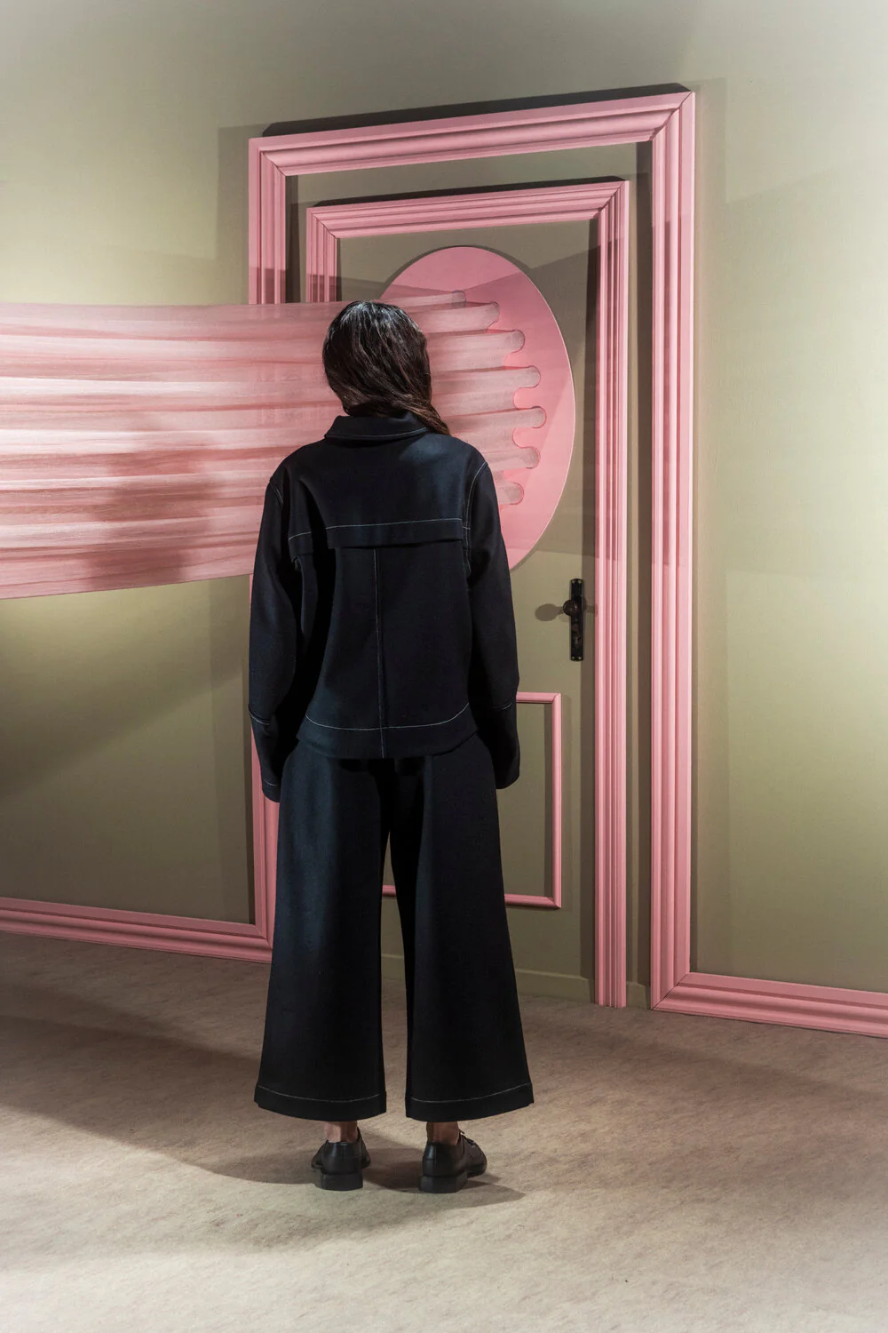 Henrik Vibskov  Dusk Wool jakke - sort