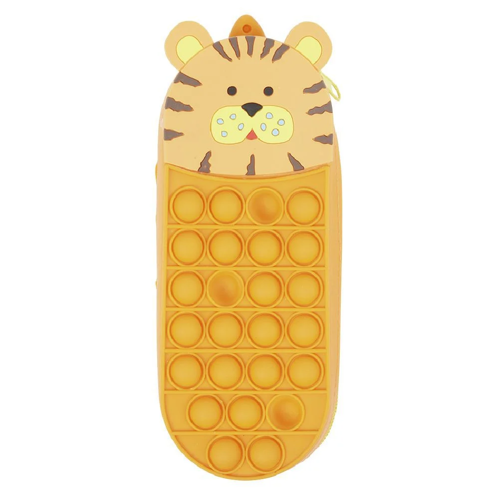 Trousse pop it animaux L22cm