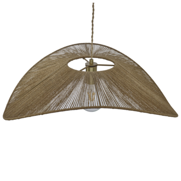 KARWEI hanglamp Inez naturel ø60x16cm