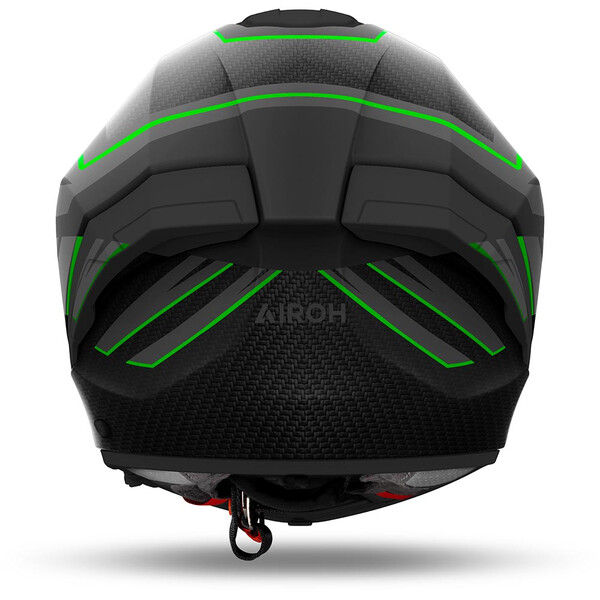 Airoh - Casque Matryx Sentinel Noir / Vert fluo / Mat