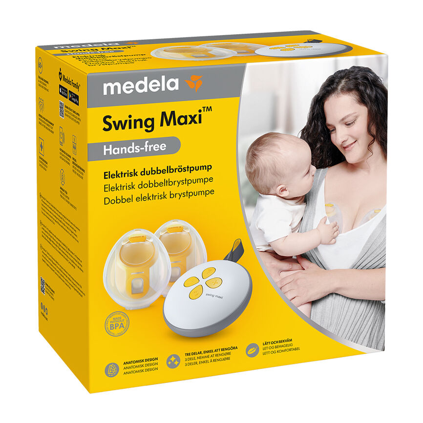 Medela Swing Maxi dobbel pumpe elektrisk handsfree