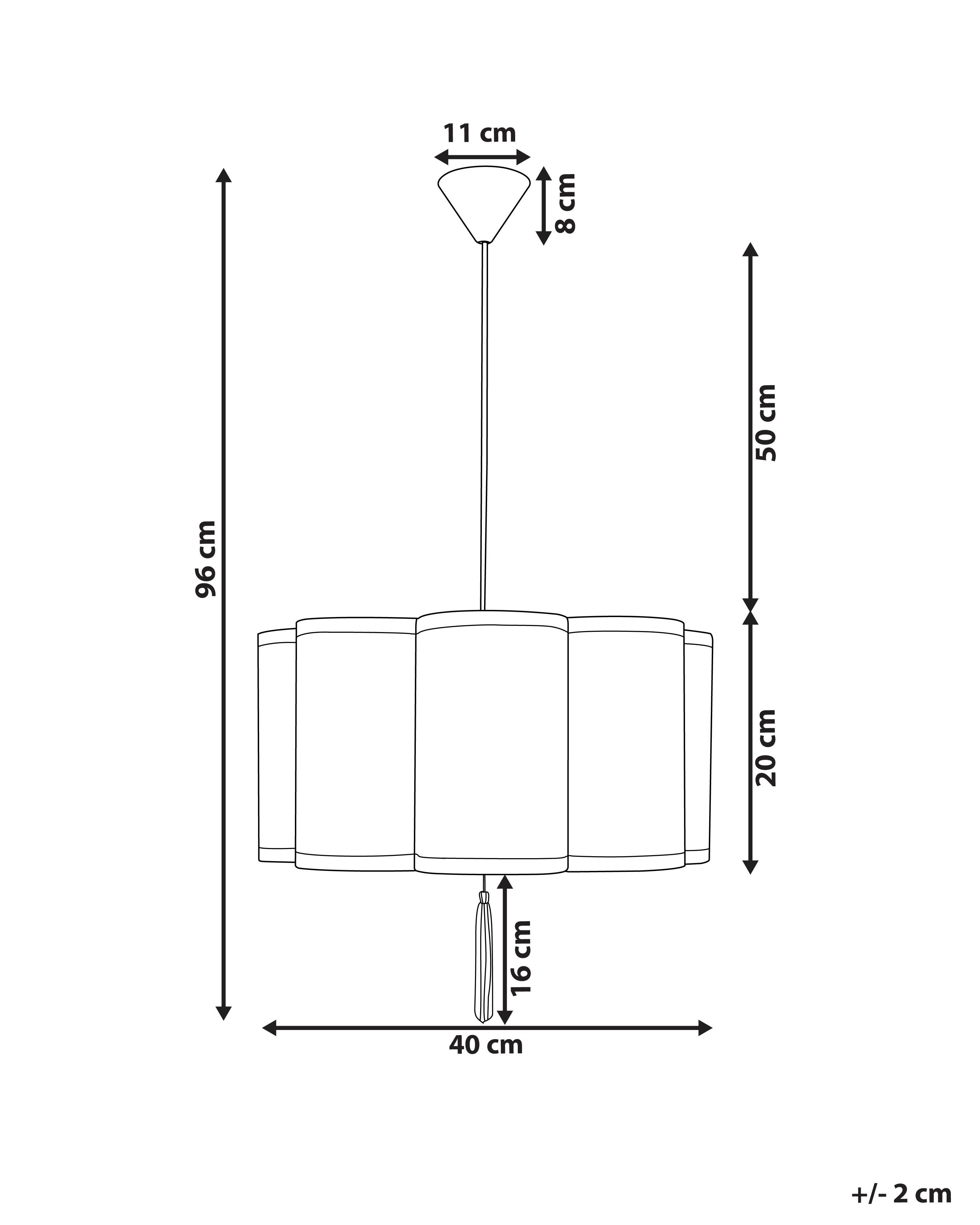 Hanglamp PALAMAR Wit