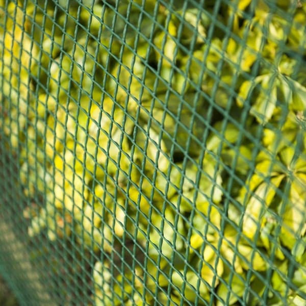 Nature Gjerdeskjerm firkantet netting 5x5 mm 1x3 m grønn