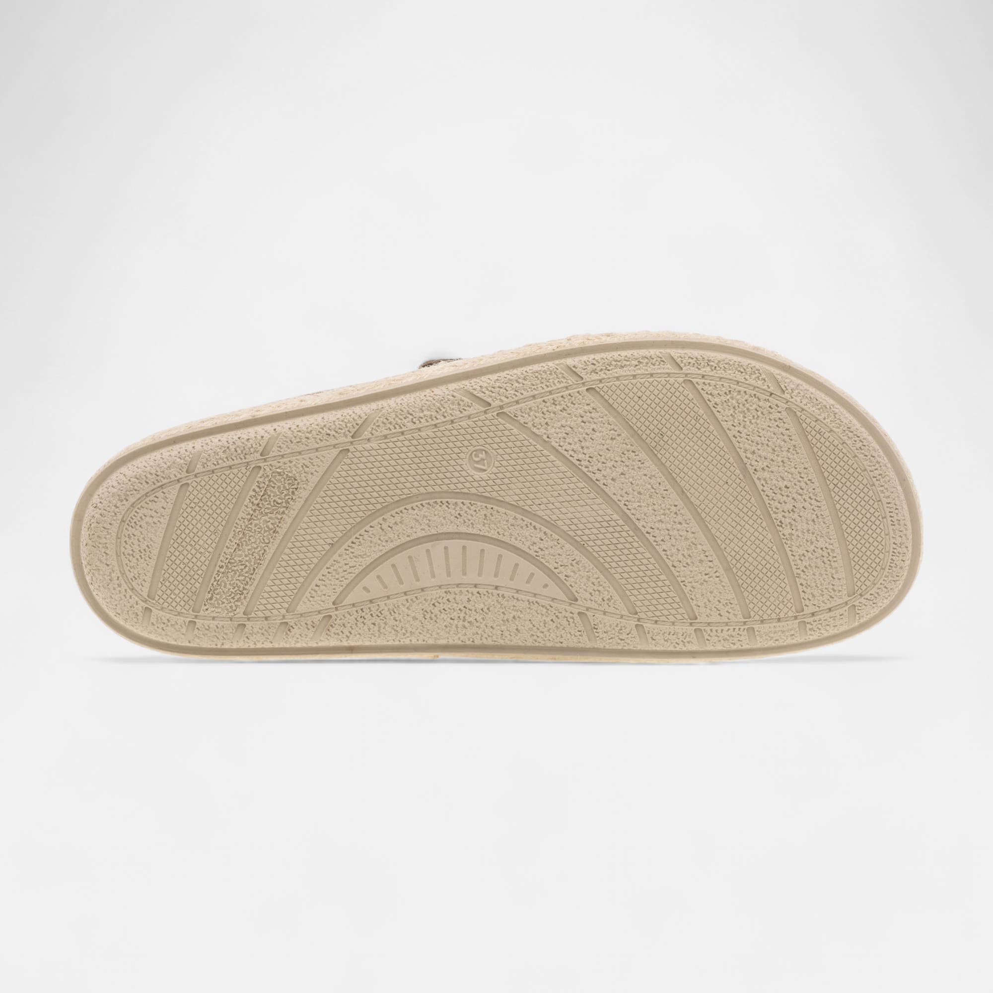 Sandales Femme en cuir taupe
