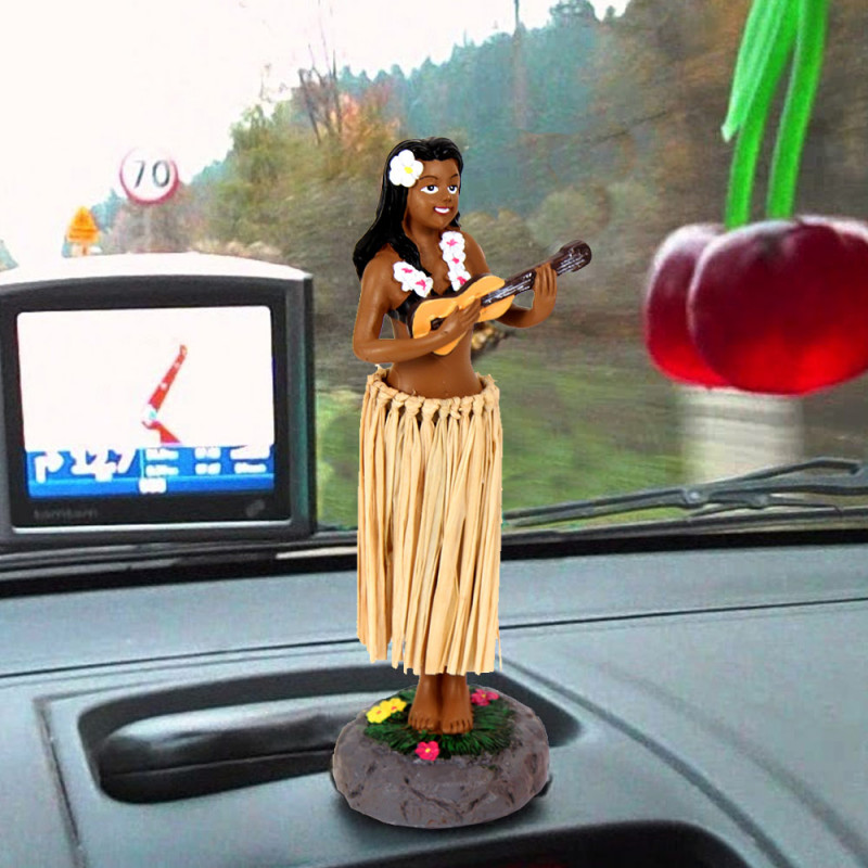 FIGURINE VOITURE HAWAIIAN HULA DASHBOARD DOLLS