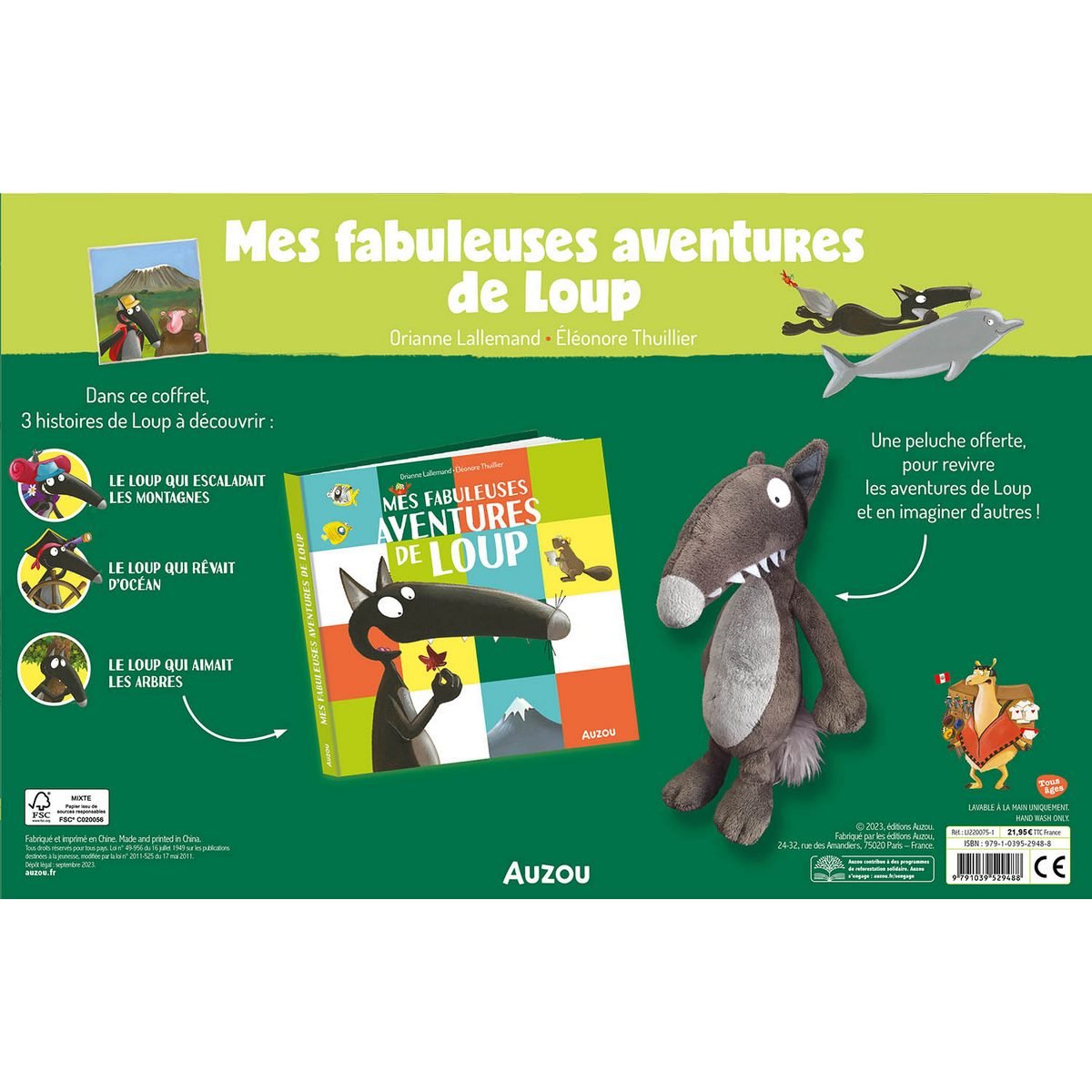 Coffret mes fabuleuses aventures de Loup