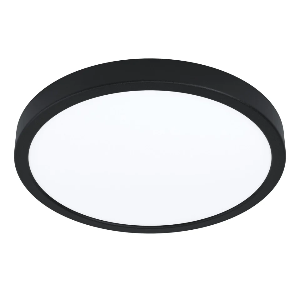 EGLO - Fueva-Z plafond sort Ø28,5 - TW - Zigbee, Bluetooth