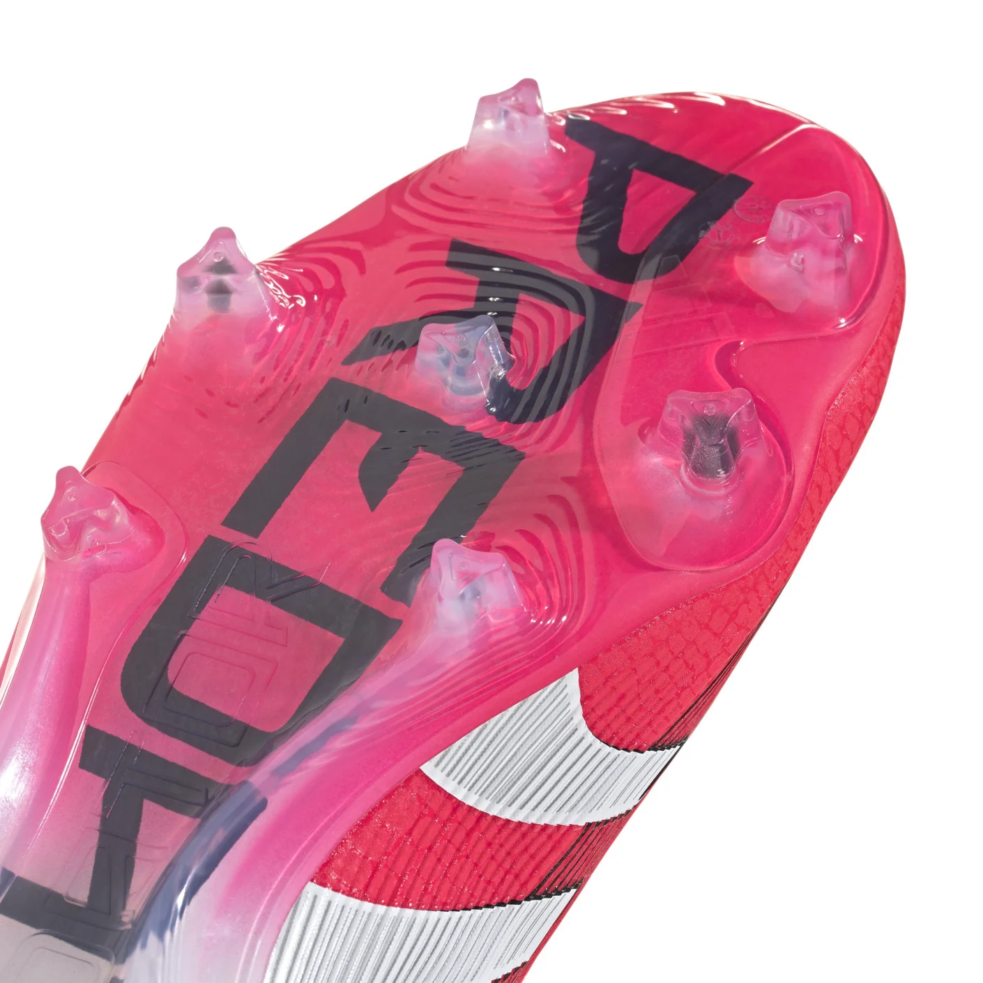 Adidas Predator Elite Veterloze Gras Voetbalschoenen (FG) Rood Wit Zwart