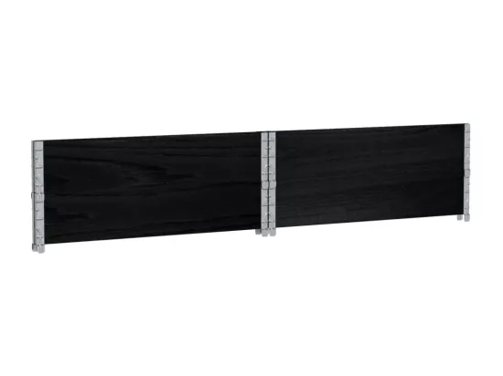 Jardinière bac lit surélevé bois marron 100 x 100 x 41 cm 02_0037248