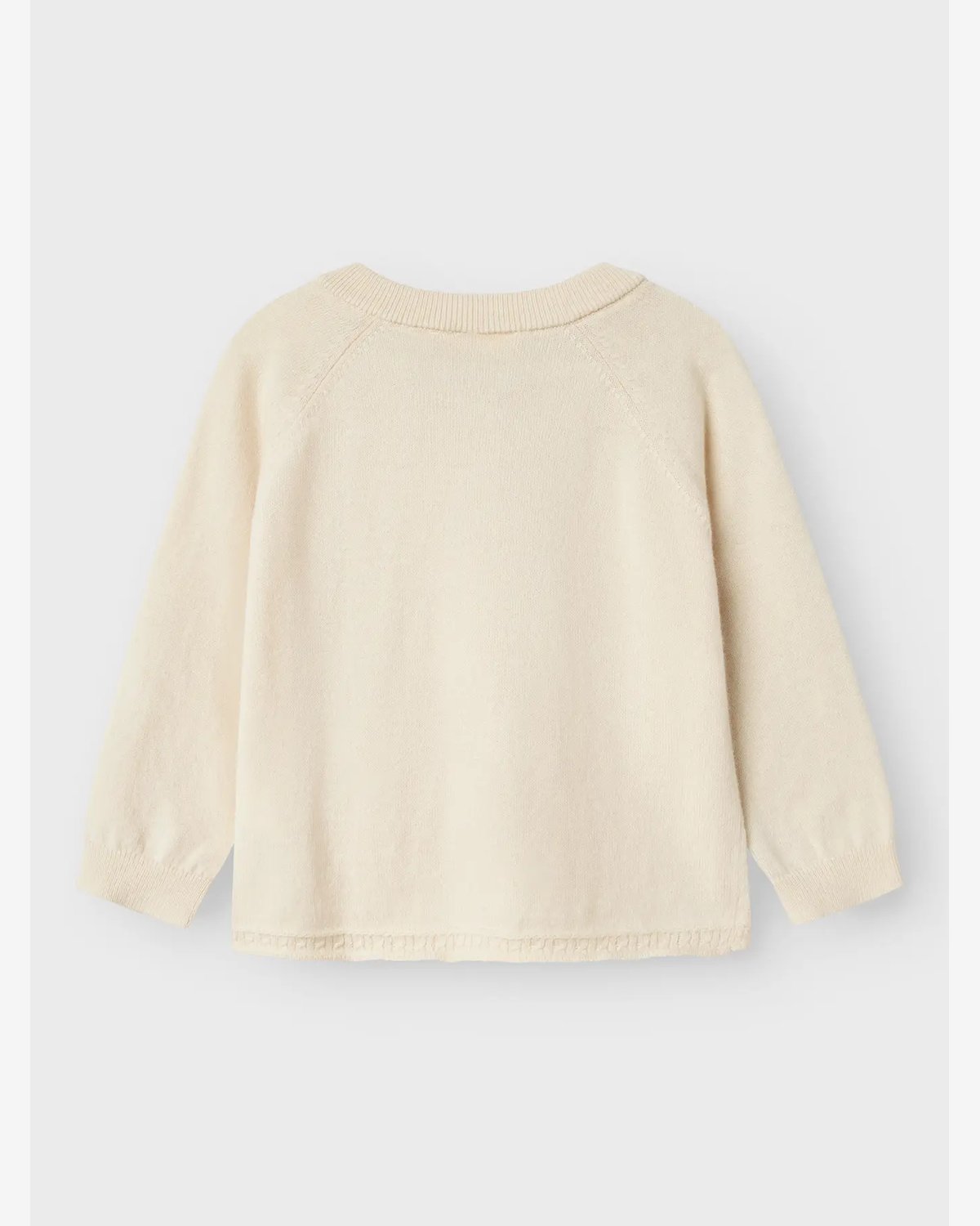 Cardigan i Ull – Turtledove Melange
