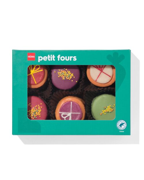 6 petit-fours Saint-Nicolas
