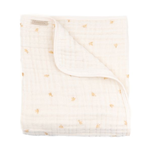 Bamboom Wiegdeken Nuvola - Olives Neutral - 140x110 cm