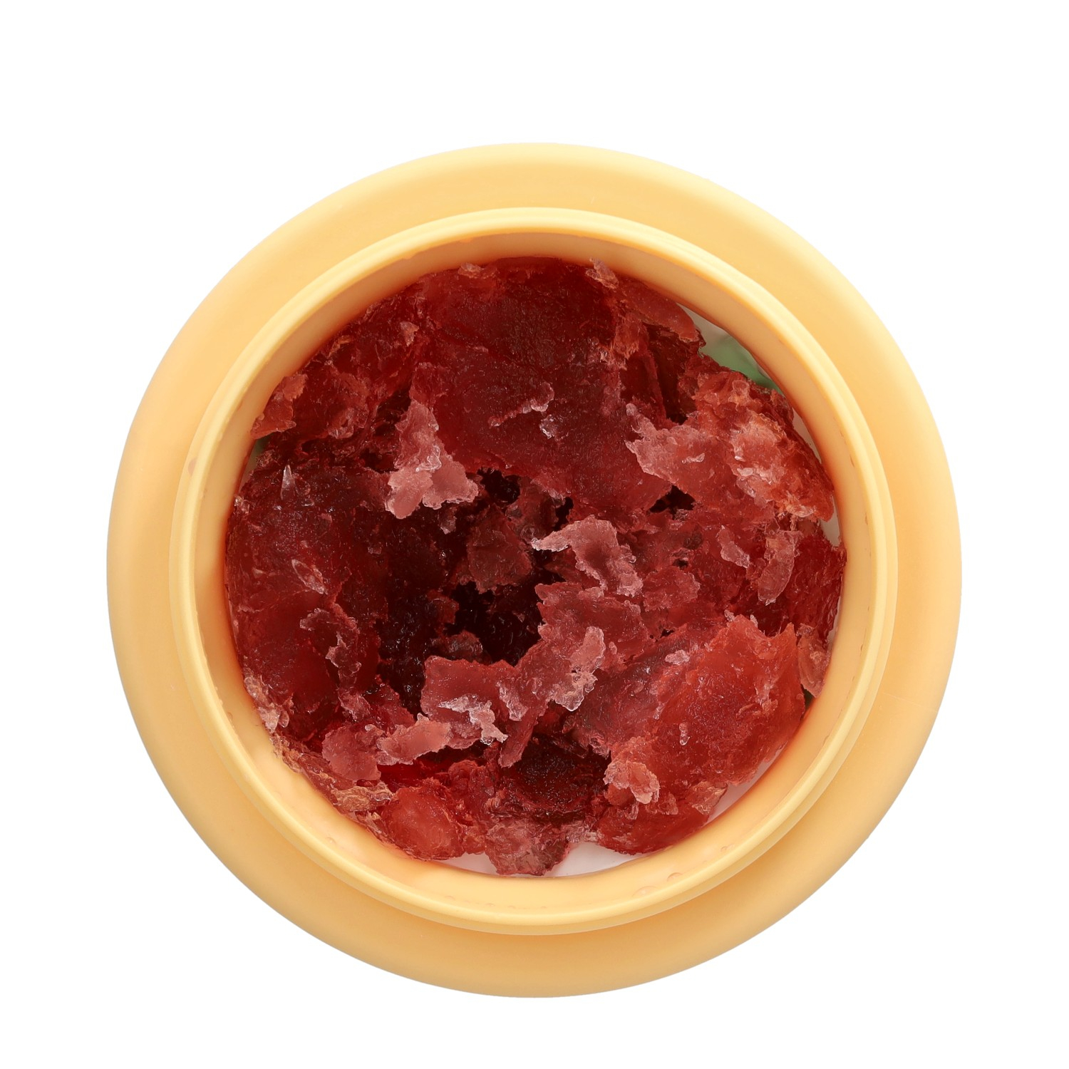 (300ml) Silikon Slushy Maker Cup Gefrorener Smoothie Eis Becher zum Kneten inkl. Löffel Strohhalm - Grün
