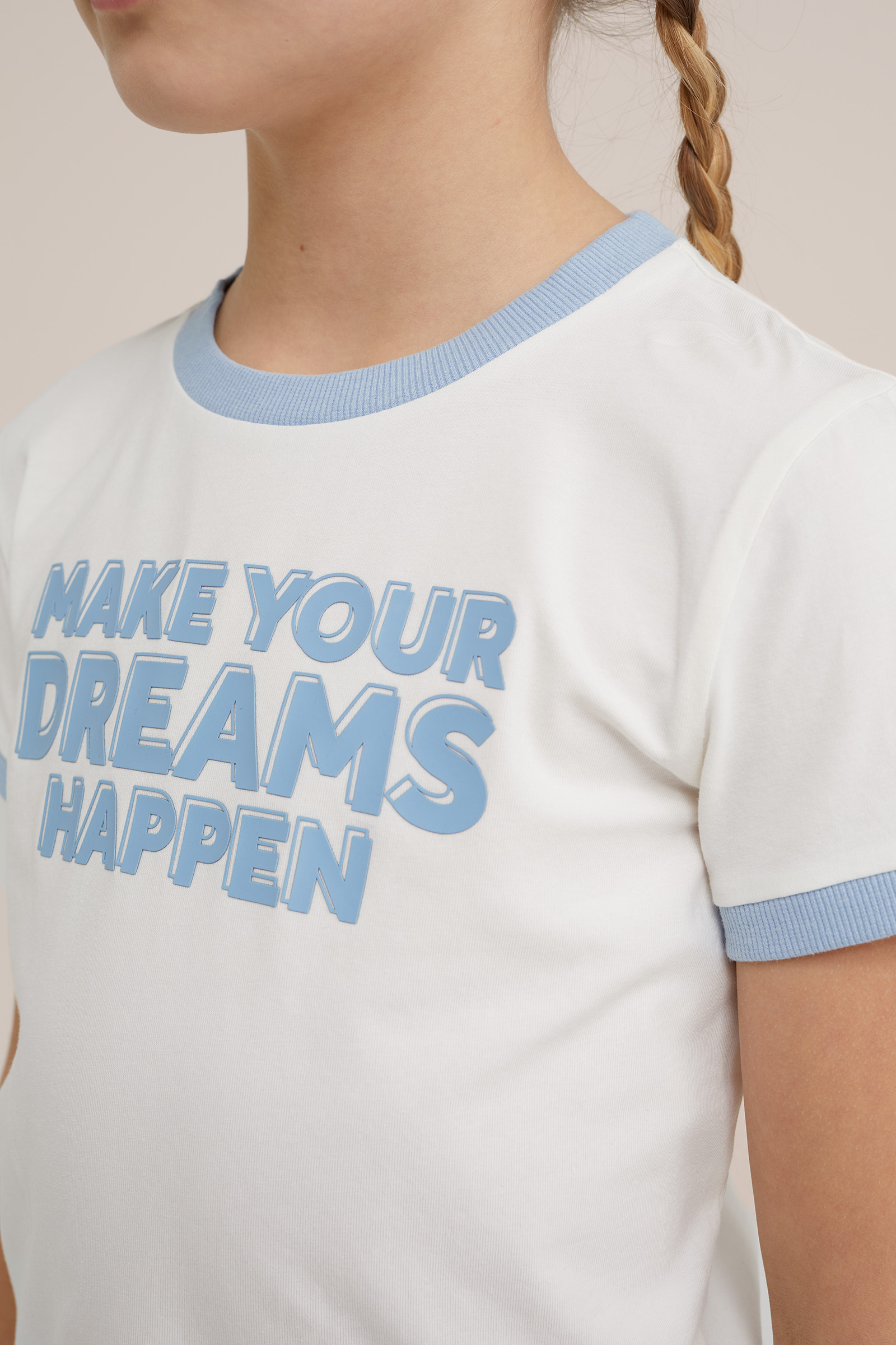 Meisjes pyjamaset met dessin WE Fashion Lichtblauw