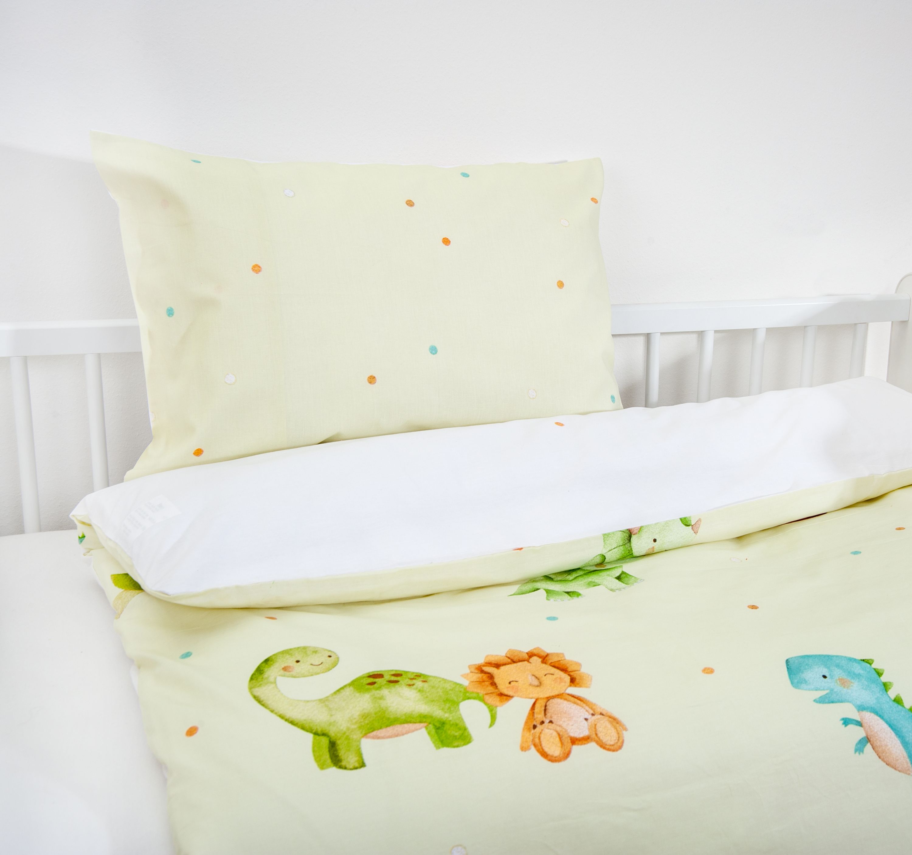Baby Bettwäsche Renforcé DINOS