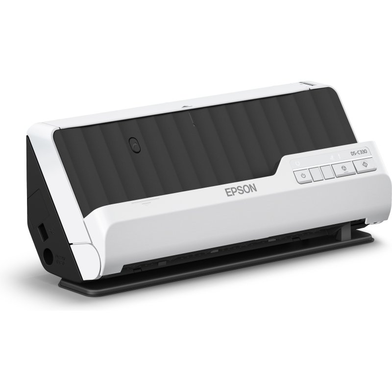 Epson DS-C330 Chargeur automatique de documents + Scanner à feuille 600 x 600 DPI A4 Noir, Blanc