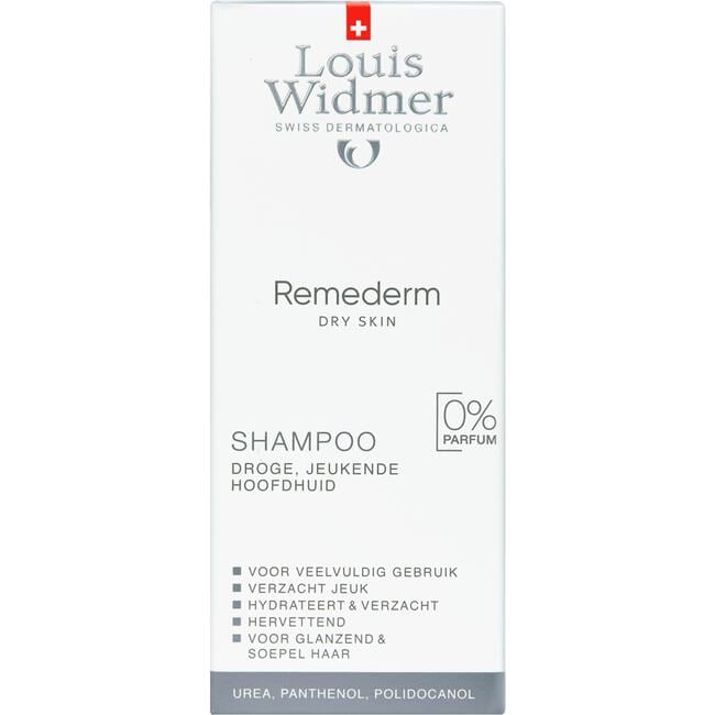 Louis Widmer Remederm Dry Skin Shampoo Zonder Parfum 150 ML
