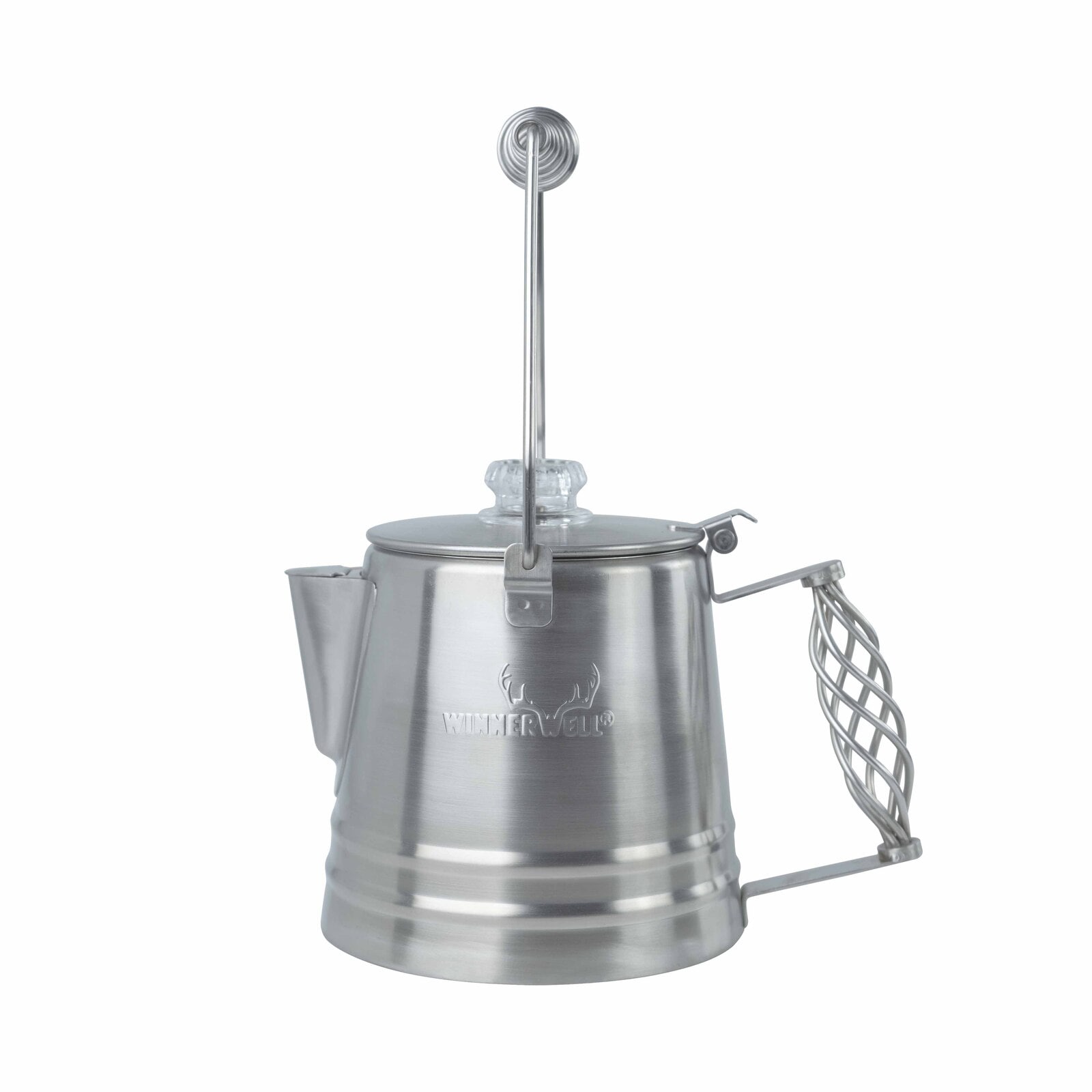 Winnerwell 9 Cup Stainless Coffee Pot<br>Høykvalitets kaffekanne