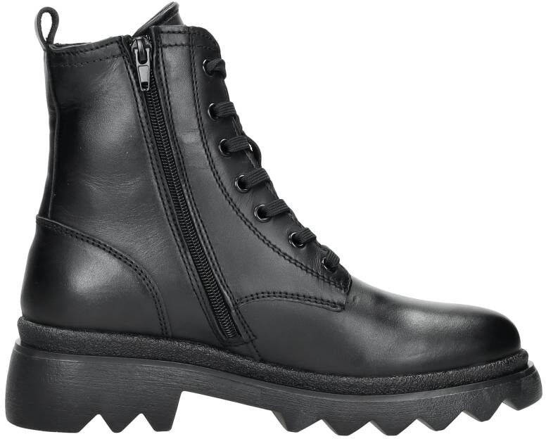 Tamaris Veterschoenen Hoog zwart