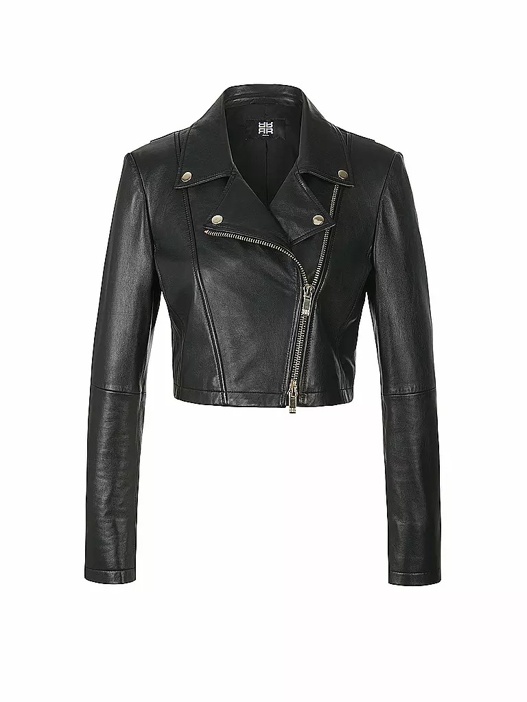 RIANI Lederjacke schwarz