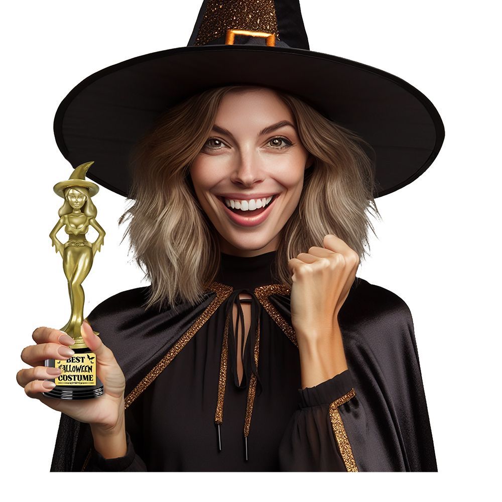 Halloween Award Heks 22cm