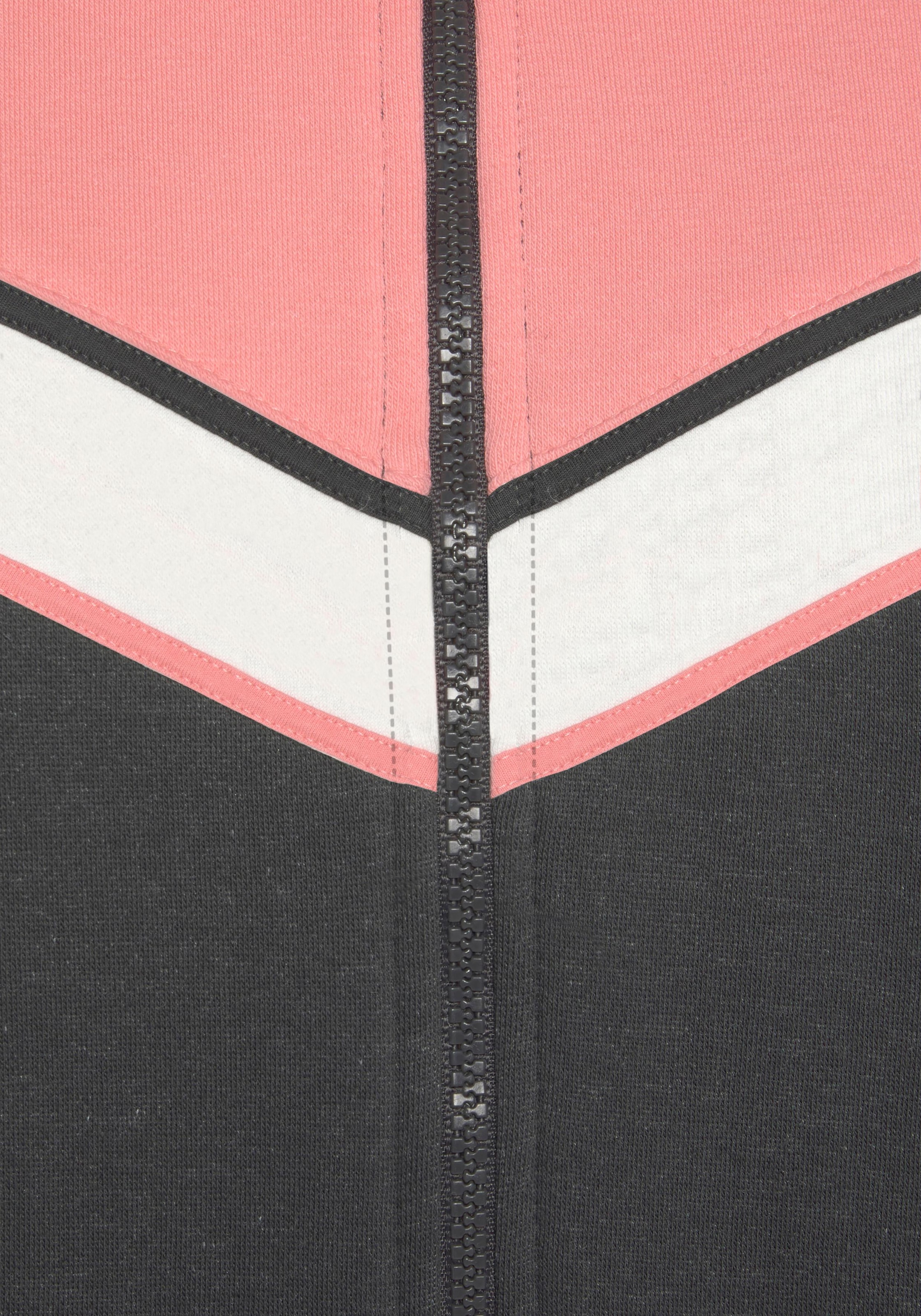 H.I.S Sweatjacke , mit Kontraststreifen, Loungewear