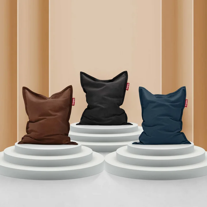 Fatboy - Sitzsack Original Slim Velvet recycled, rhubarb