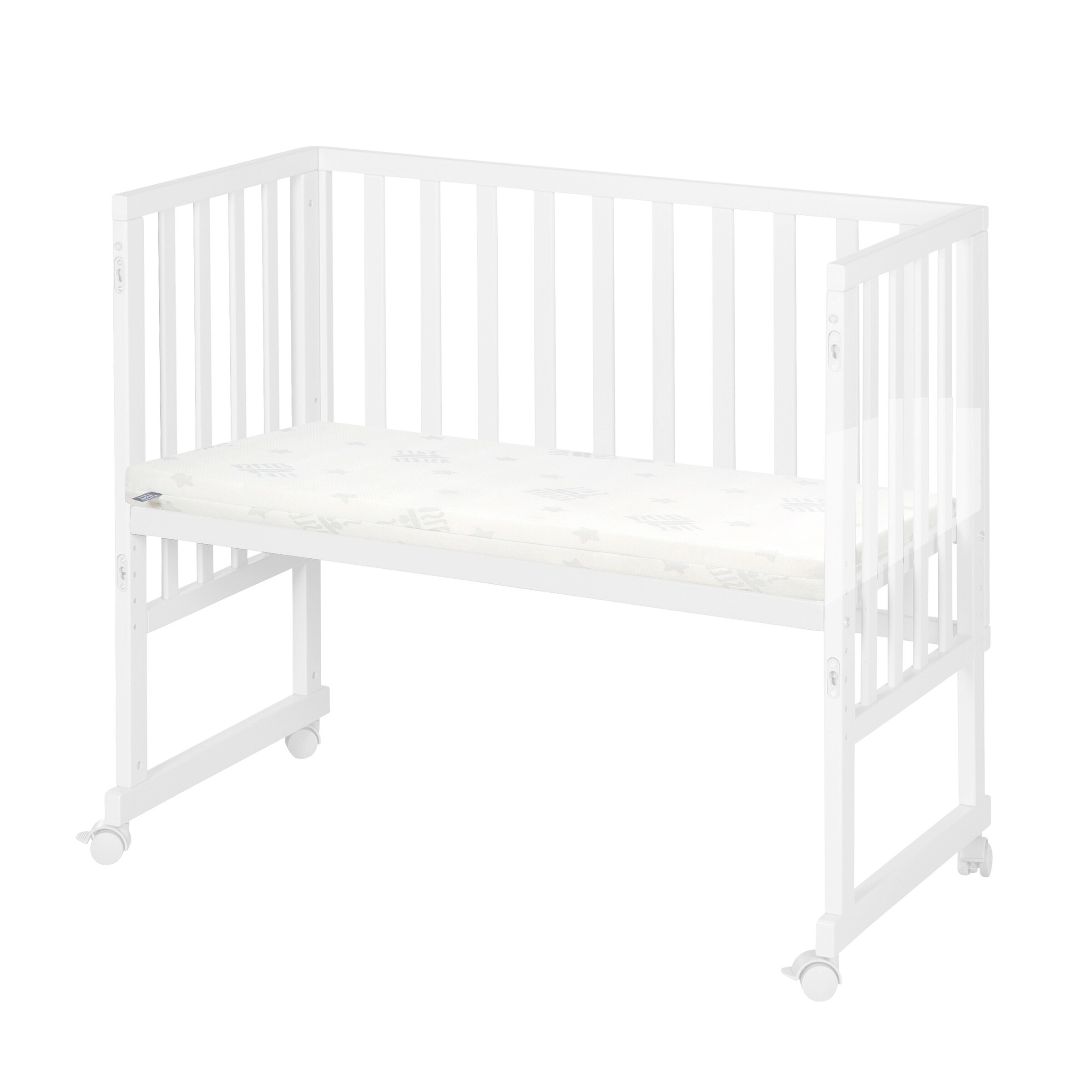 roba Stuben- & Beistellbett 3in1 mit Barriere + Matratze