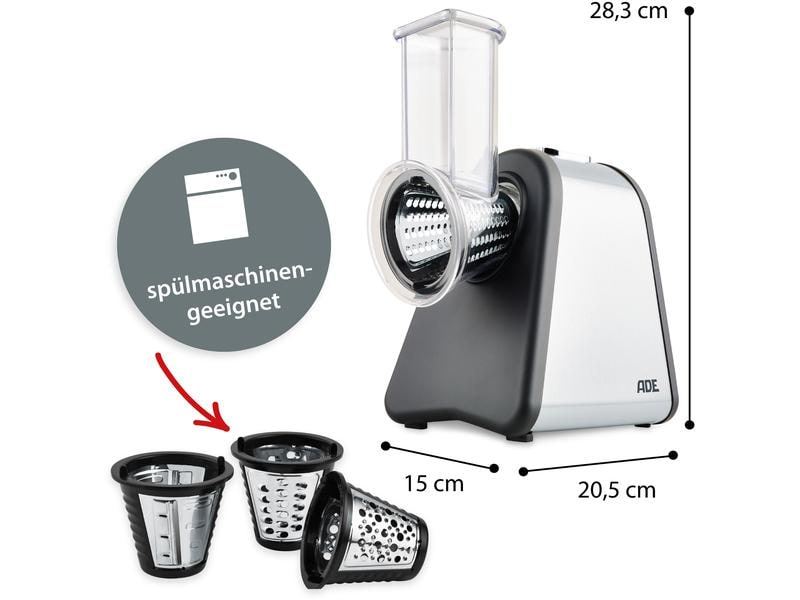 ADE Küchenreibe KA 1802 1 l Elektrische Reibe