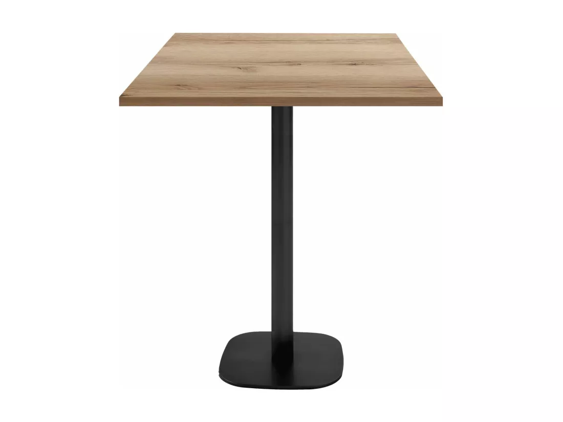Mange-debout 70 x 70 cm - modèle Round chêne delano