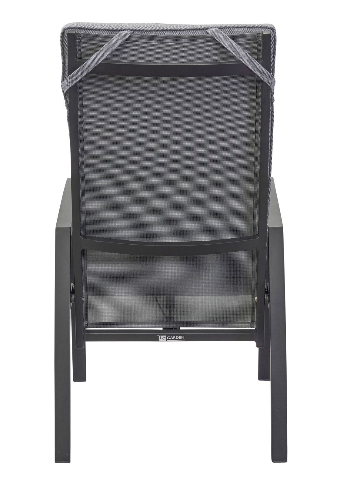 Garden FLAIR Garten Positionsstuhl LENNOX 2er Set grau