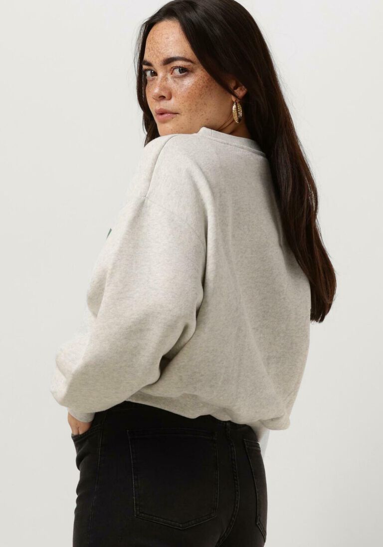 BY-BAR lichtgrijze by-bar trui bibi lucky vintage sweater