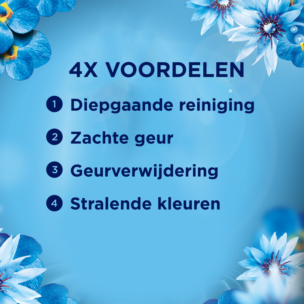 4x Lenor Vloeibaar Wasmiddel Zeebries 20 Wasbeurten900 ml