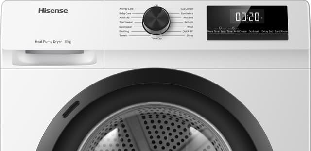 Hisense Tørretumbler DHQE800BW2