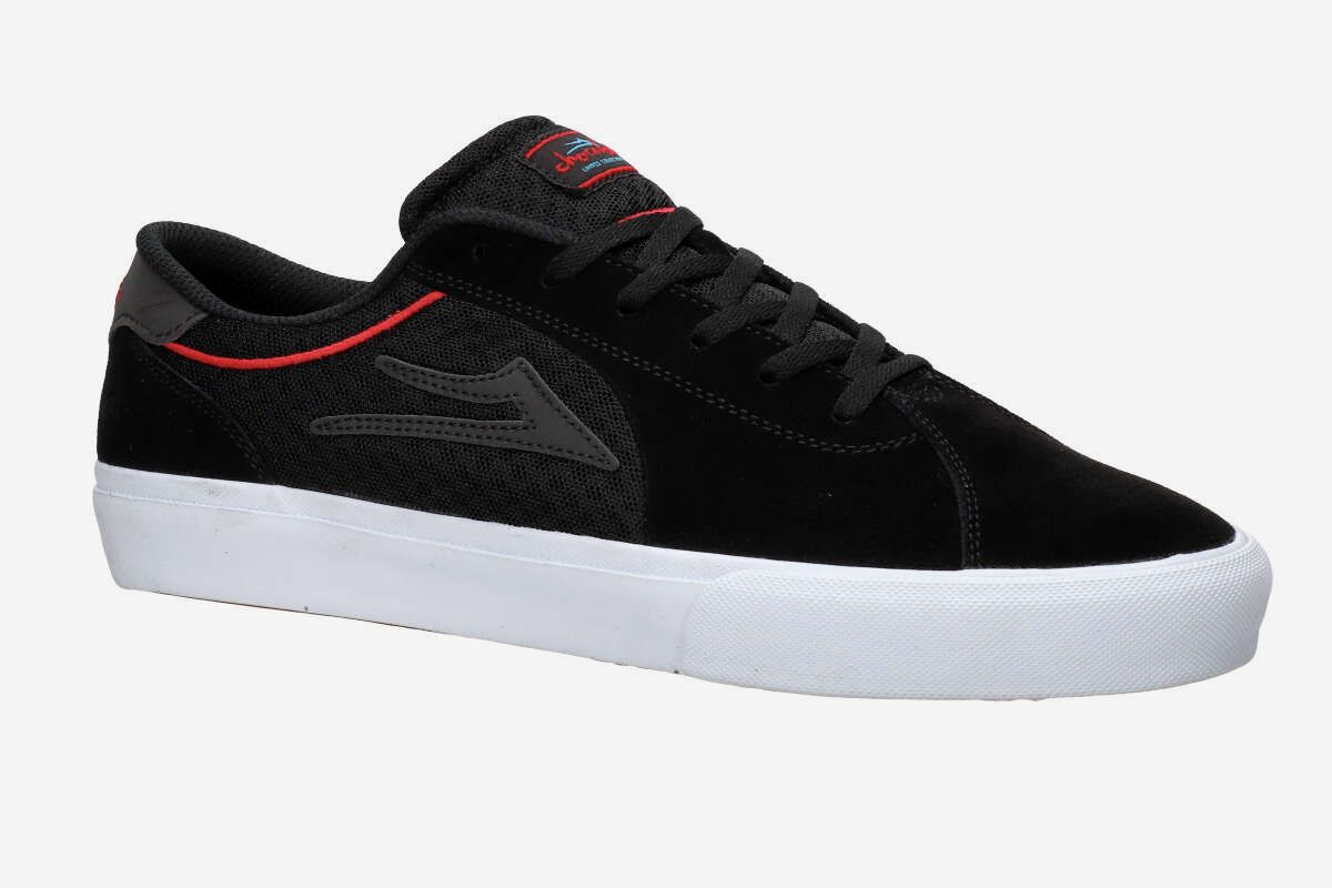 Lakai x Chocolate Flaco II Schuh (black red)