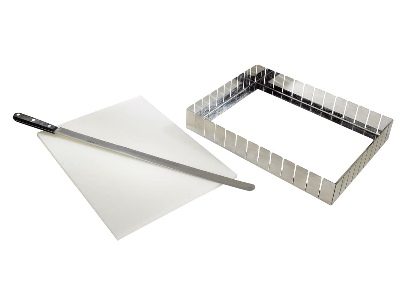 Diviseur inox en parts égales - 40 x 30 cm - 130 parts - Mallard Ferrière